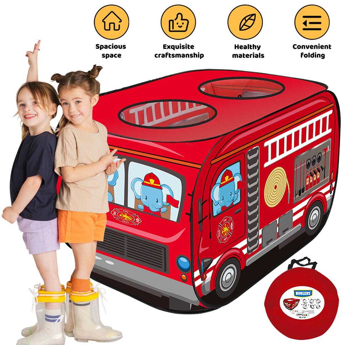 Carpas Para Niños - Estilo  Bus